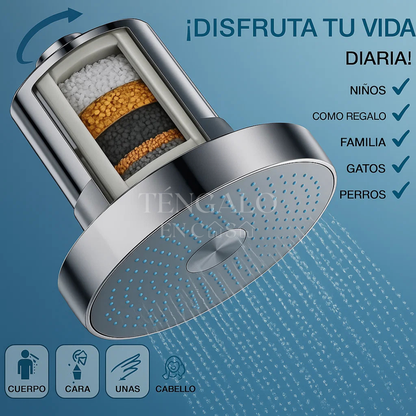 Ducha Purificadora con Filtro