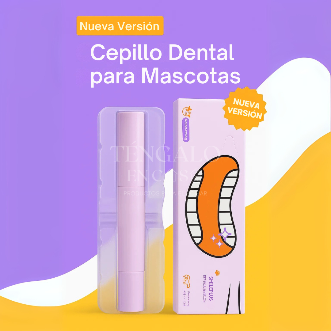 Cepillo dental para mascotas